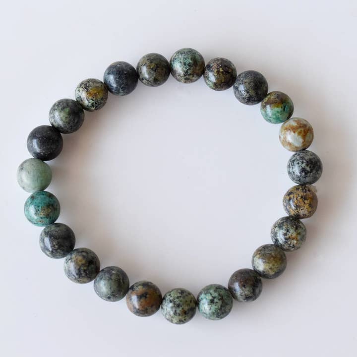 Healing Bracelet | African Turquoise | Gemstone Bracelet for wholesale by Soothing Crystals
