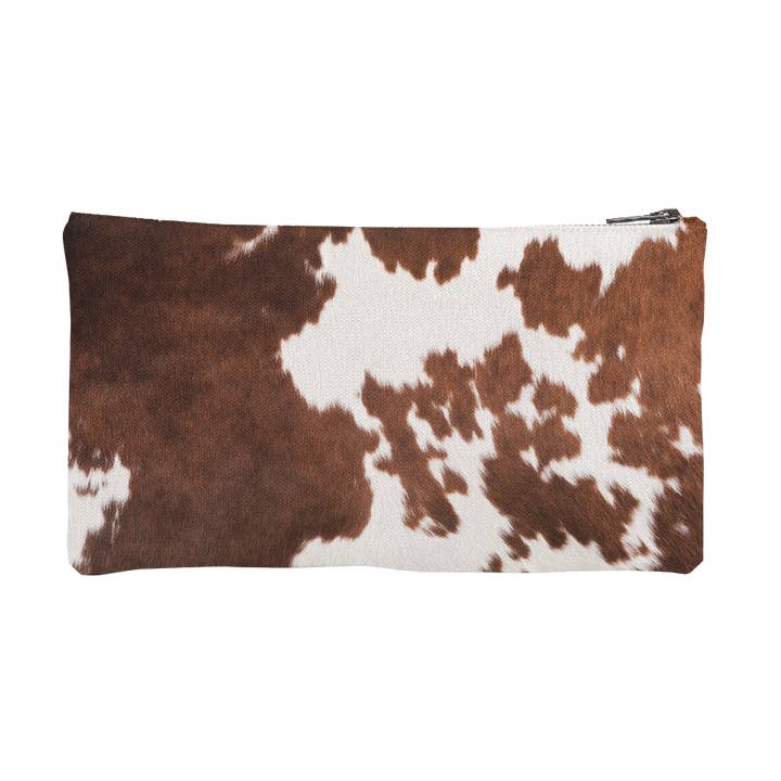 Bruine buidel met koeienhuideffect voor wholesale door Coast and Valley