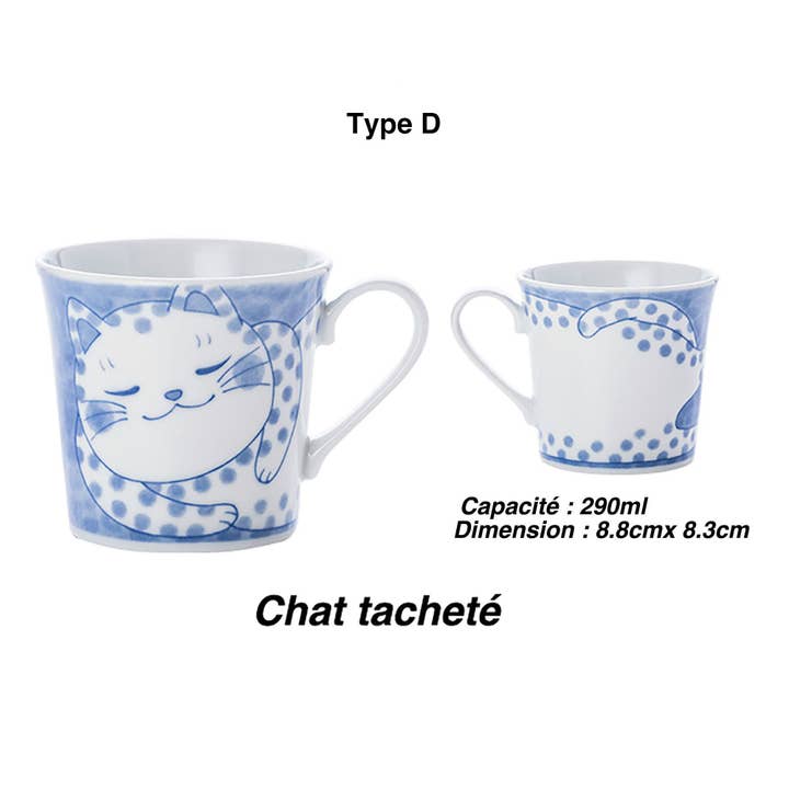 MinoCraft - Wholesale Coffee Mug - Cute cat pattern porcelain mug3