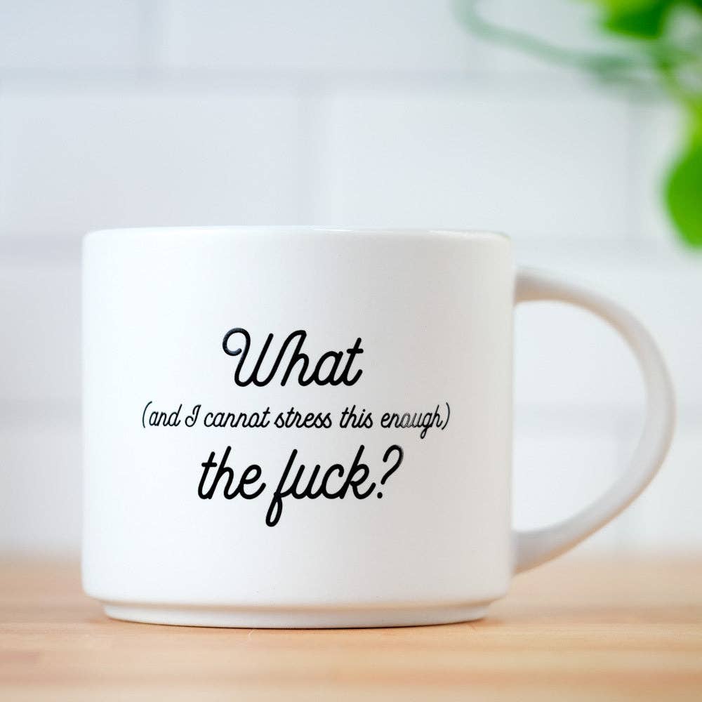 Meriwether - Wholesale Coffee Mug - I cannot stress this enough... Ceramic Mug.  Case pack of 121