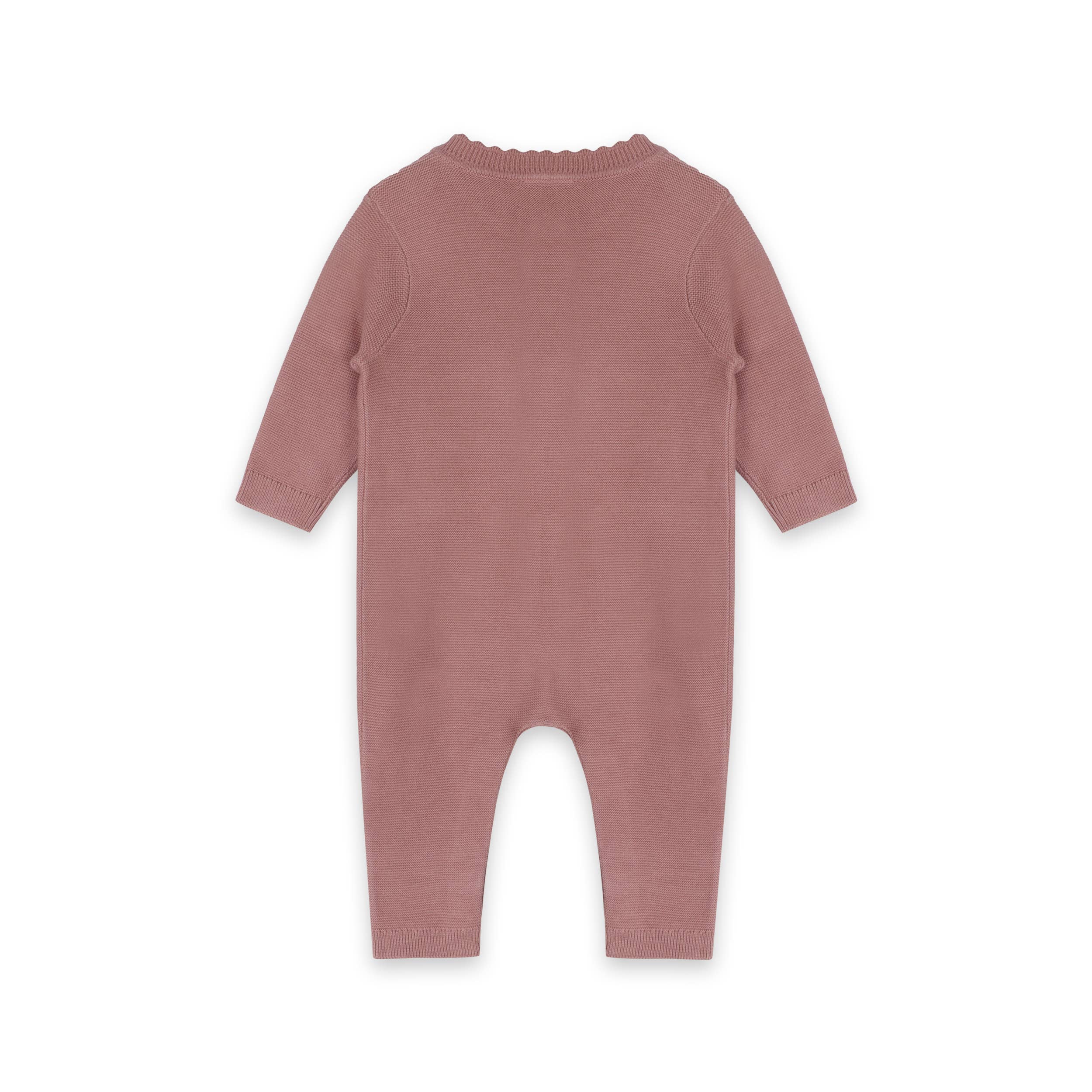 Viverano Organics - Wholesale Jumpsuit - Baby - Classic Pocket & Button Chunky Knit Baby Jumpsuit Organic5