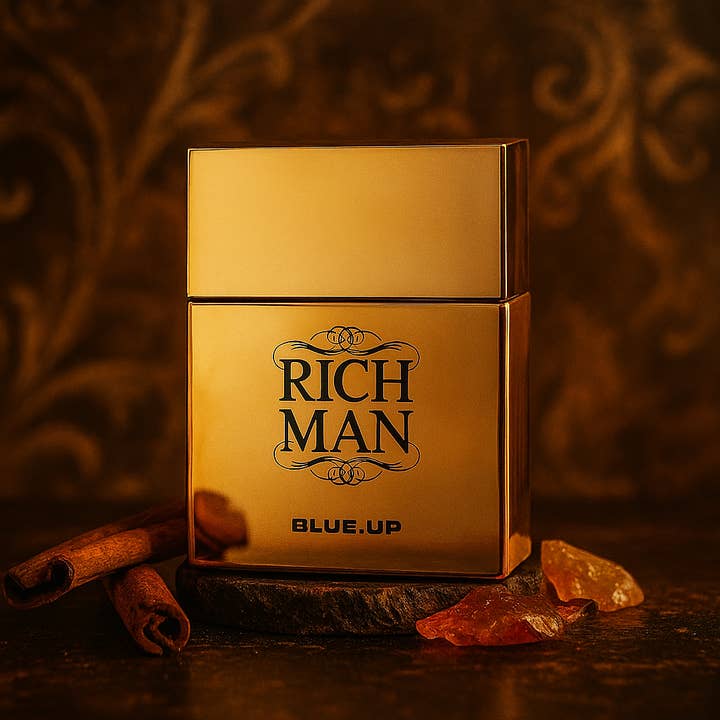 SDI-PARIS - Wholesale Perfume/Eau de Toilette - Blue-Up Rich Man Square – Men's Eau de Parfum 100 ml7