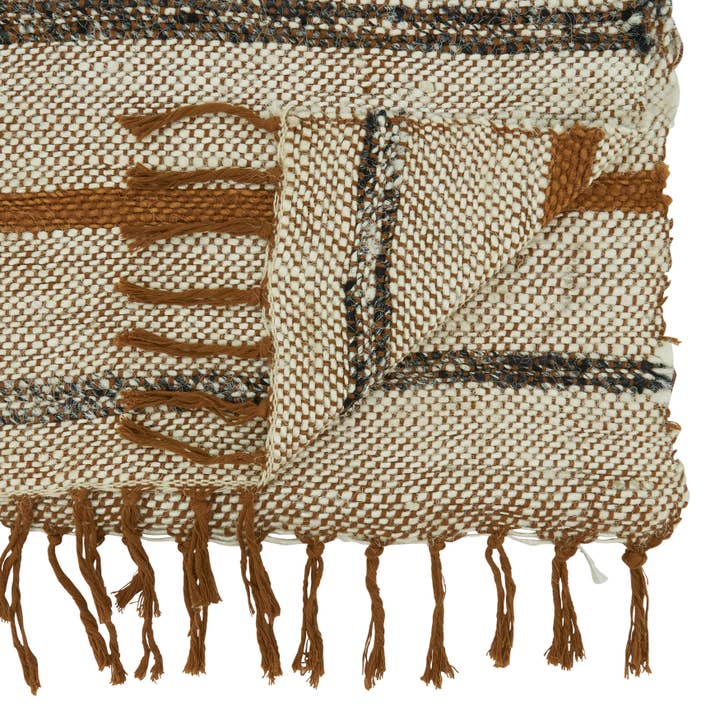 Rust Striped Runner - Jazzy Design for wholesale on Faire