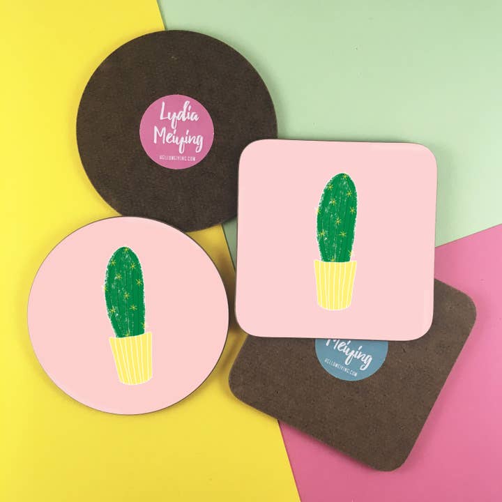 Succulent 6 - Untersetzer für den Großhandel von Lydia Meiying