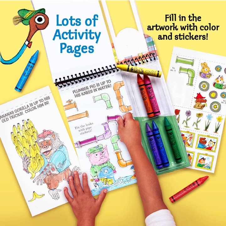 Bright Stripes - Wholesale Art Set - Kids & Baby - Richard Scarry's Busy World® Art on the Go!