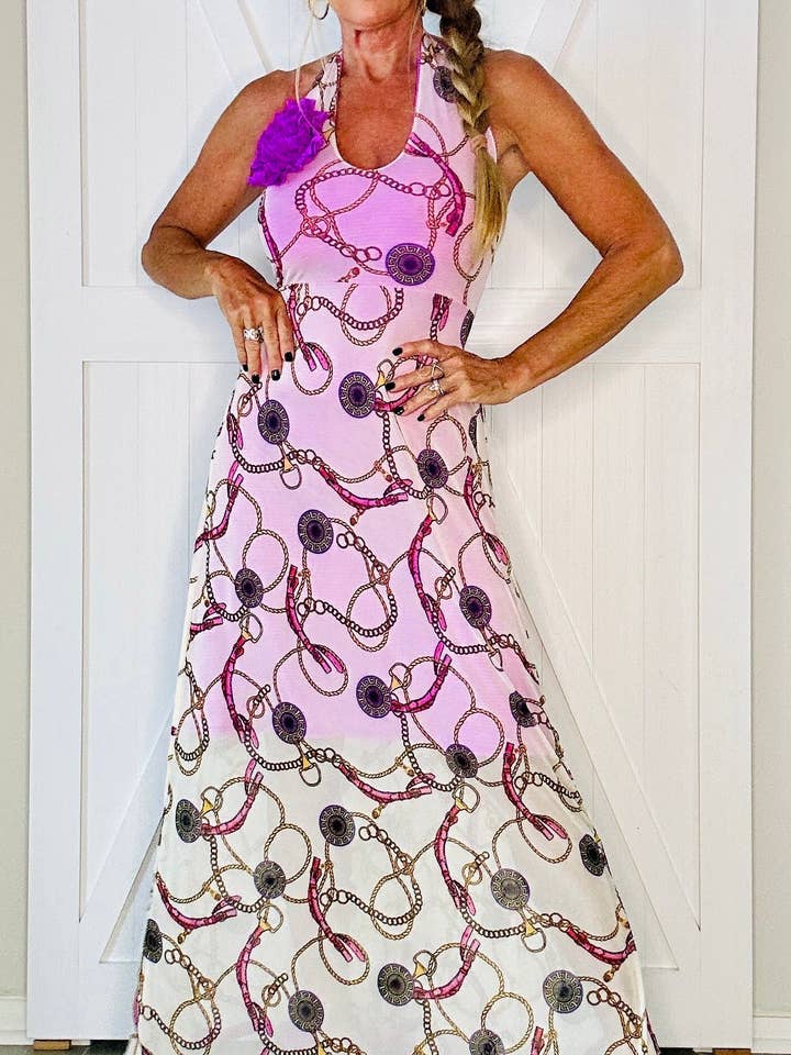 Dreamweaver Mesh Halter Maxi for wholesale by Aerial Clothing sRQ