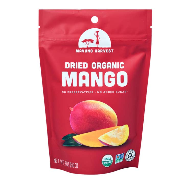 Mavuno Harvest Organics - Wholesale Dried/Dehydrated Fruit - Organic Dried Mango