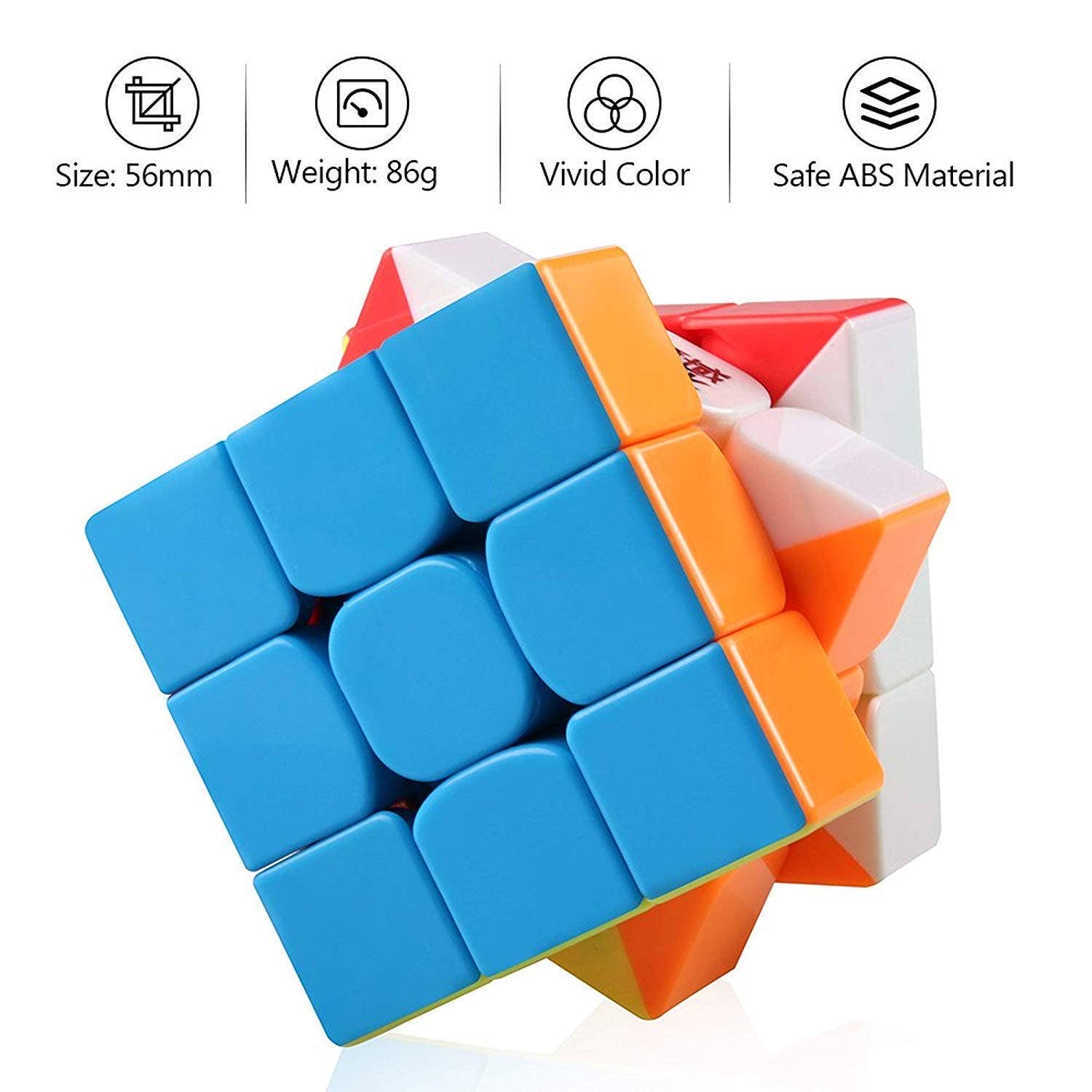 Toyventures - Wholesale Puzzle - Kids - 3x3 Stickerless Cube Puzzle Magic for Kids, Adults1