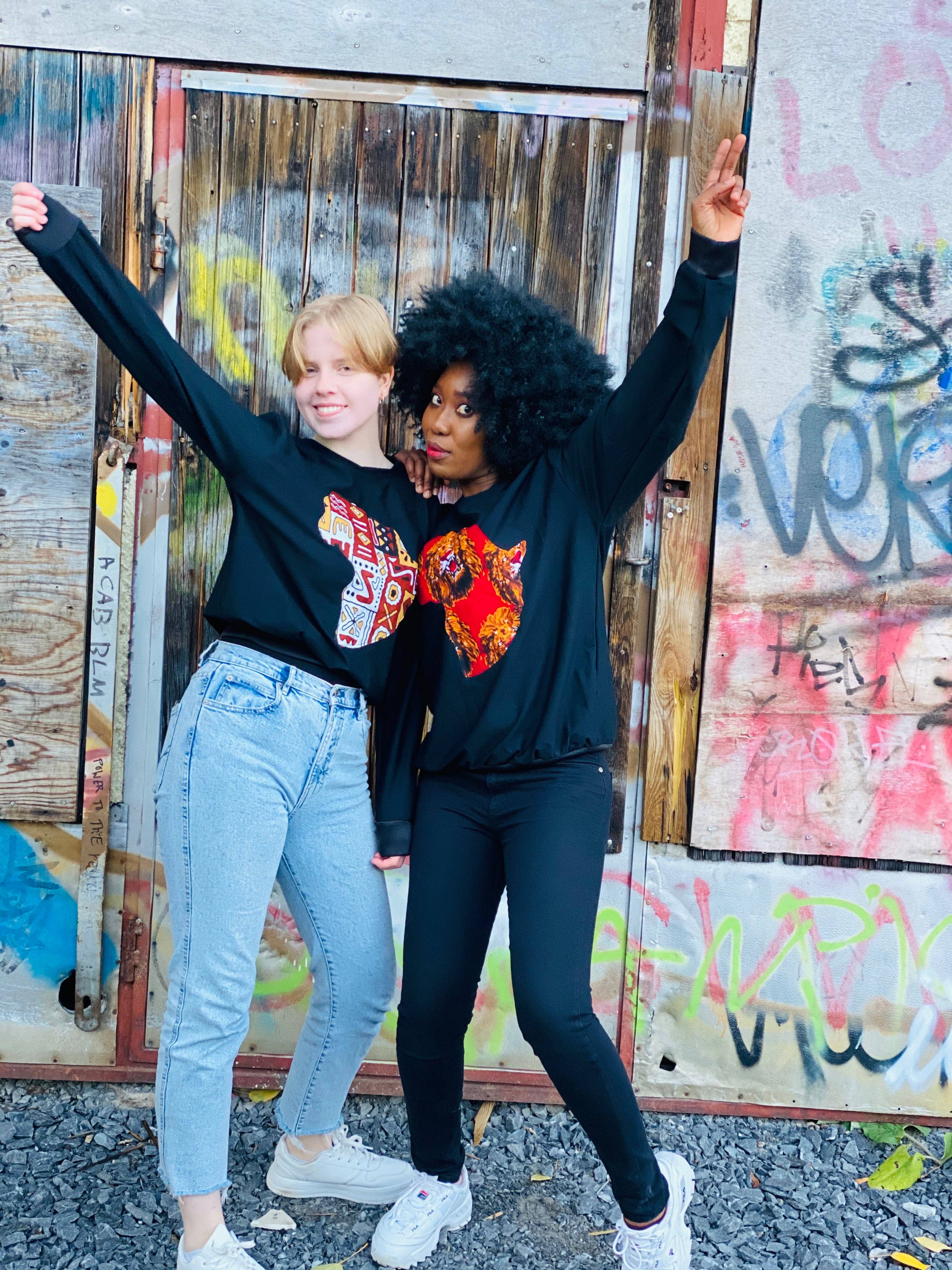 HEYBEAUTYCOLLECTIONS - Wholesale Graphic Sweatshirt - Women's - AWA UNISEX AFRICAN MAP SWEATSHIRTS5