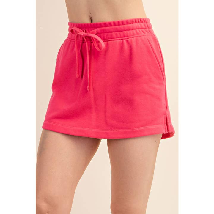 Rae Mode - Wholesale Broekrok - Dames - FRENCH TERRY KORTE ROK10