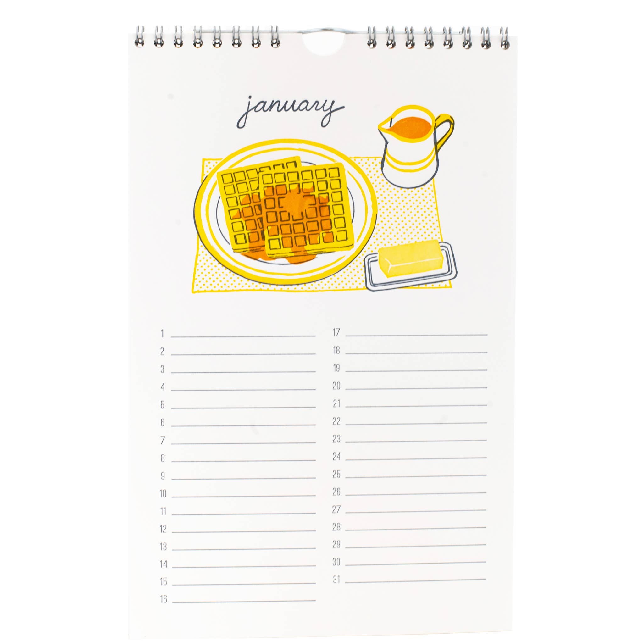 Smudge Ink - Wholesale Calendar - Good Morning Birthday Calendar2