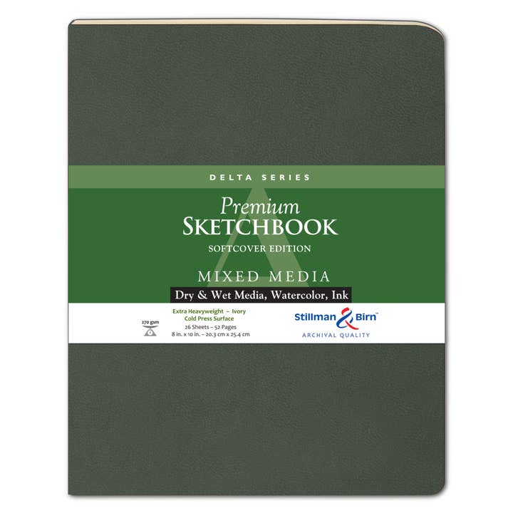 Exaclair - Wholesale Sketchbook/Sketchpad - Stillman & Birn Mixed Media Journal - Delta Series - Ivory