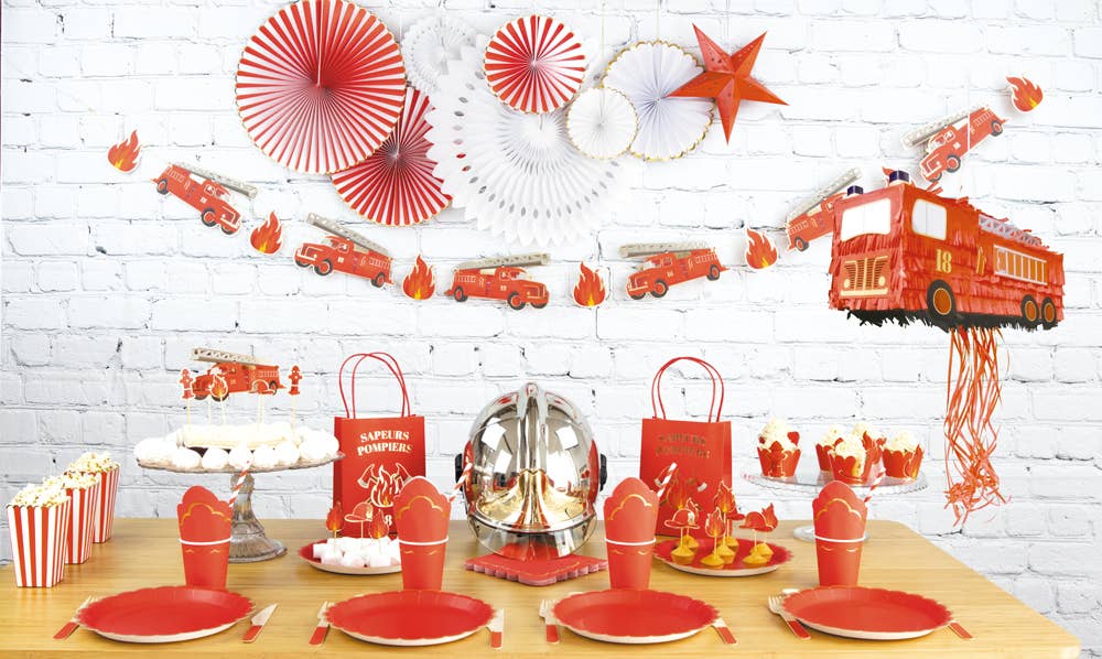 Tim&Puce Factory - Wholesale Party Favor - PINATA FIRE TRUCK3