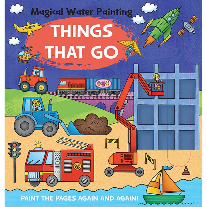 Magical Water Painting: Things That Go for wholesale by Insight Editions - #1 Pop Culture Publisher