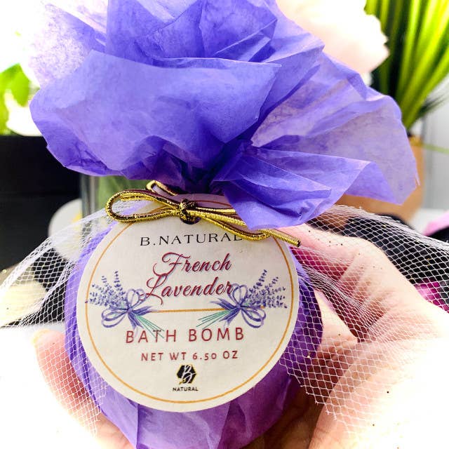 Bath Bomb| French Lavender for wholesale by B.NATURAL