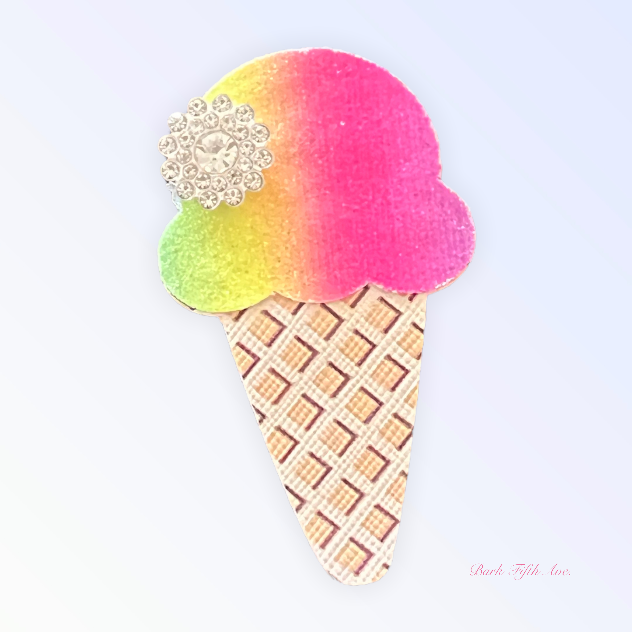Bark Fifth Avenue – wholesale Hair clip – Women’s – Yummy Ice Cream Waffle Cone Hair Clip2