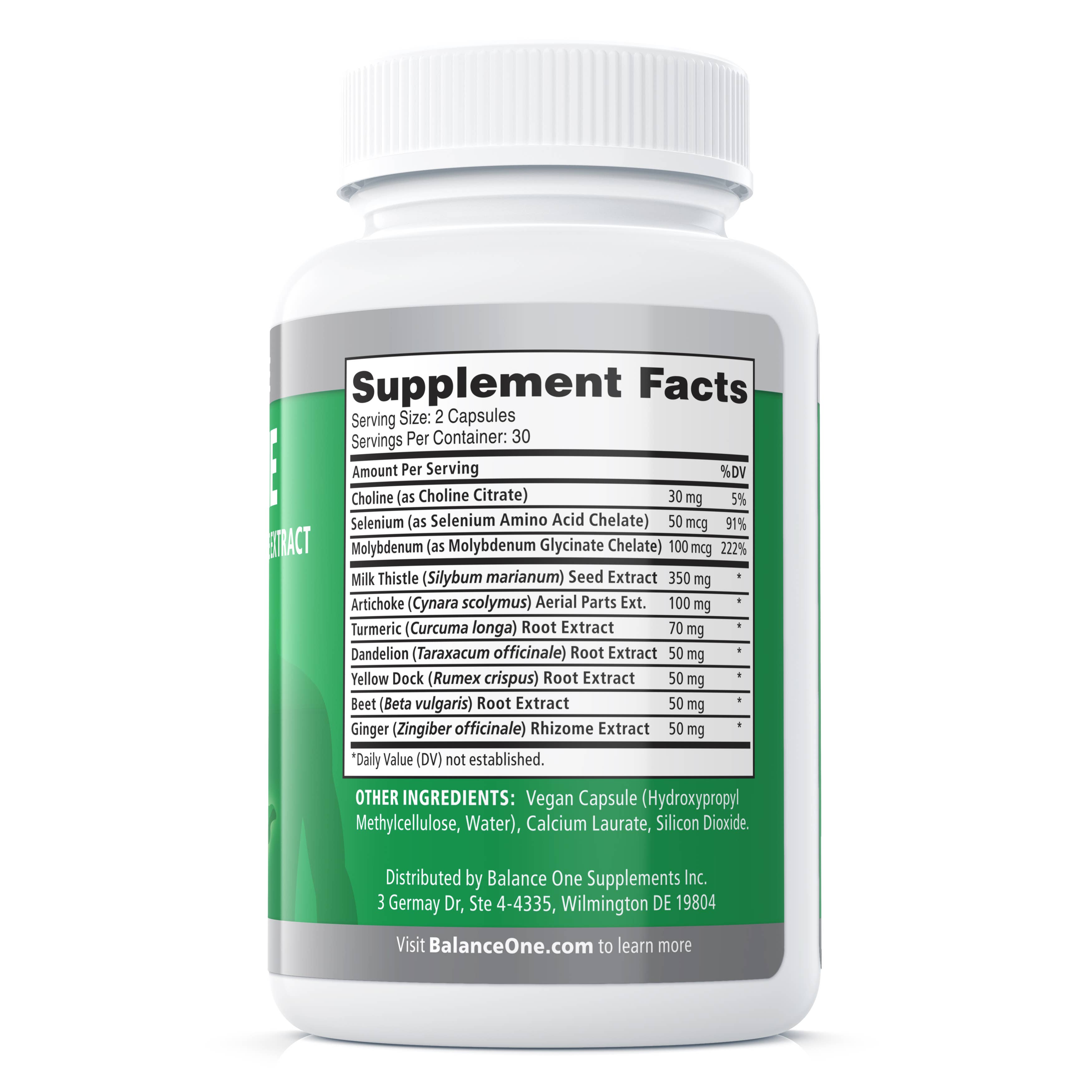 Balance One Supplements - Wholesale Oral Supplement/Vitamin - Liver One – Comprehensive Liver Support with Milk Thistle8