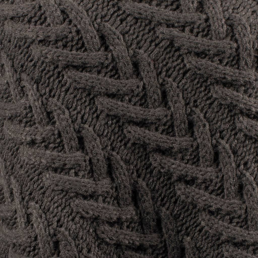 Eurostick - Wholesale Poncho - Women's - Aran Cable Button Rib Polo Poncho6