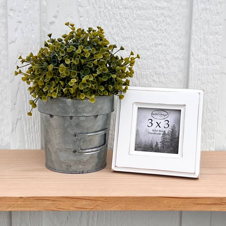 Rustic and Refined Design - Wholesale Picture frame - 3x3 Cottage Collection -Picture Frames, Solid Wood, Handmade5