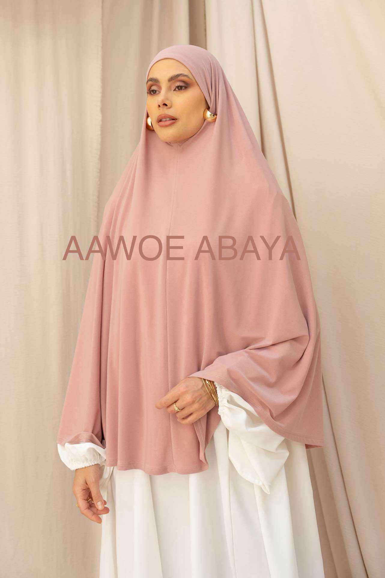 Aawoe Abaya - Wholesale Hijab - Dames - Elegante khimar met lange mouwen - 2418-KH26