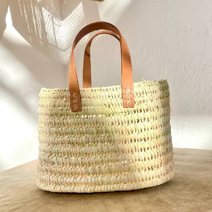 Straw basket, straw bag, Beach Bag, French basket bag for wholesale by craftberber