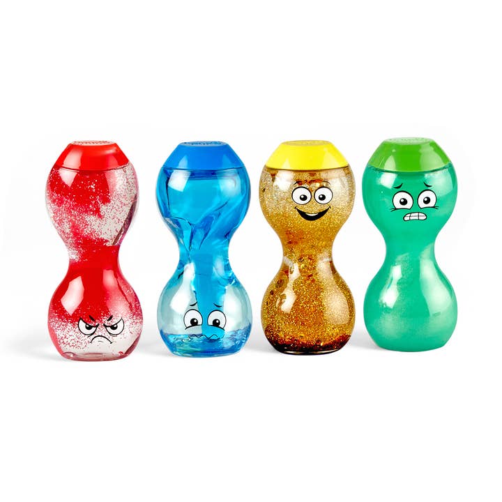 Learning Resources - Vente Lot de jouets – enfant - Bouteilles sensorielles Exprimez vos sentiments0