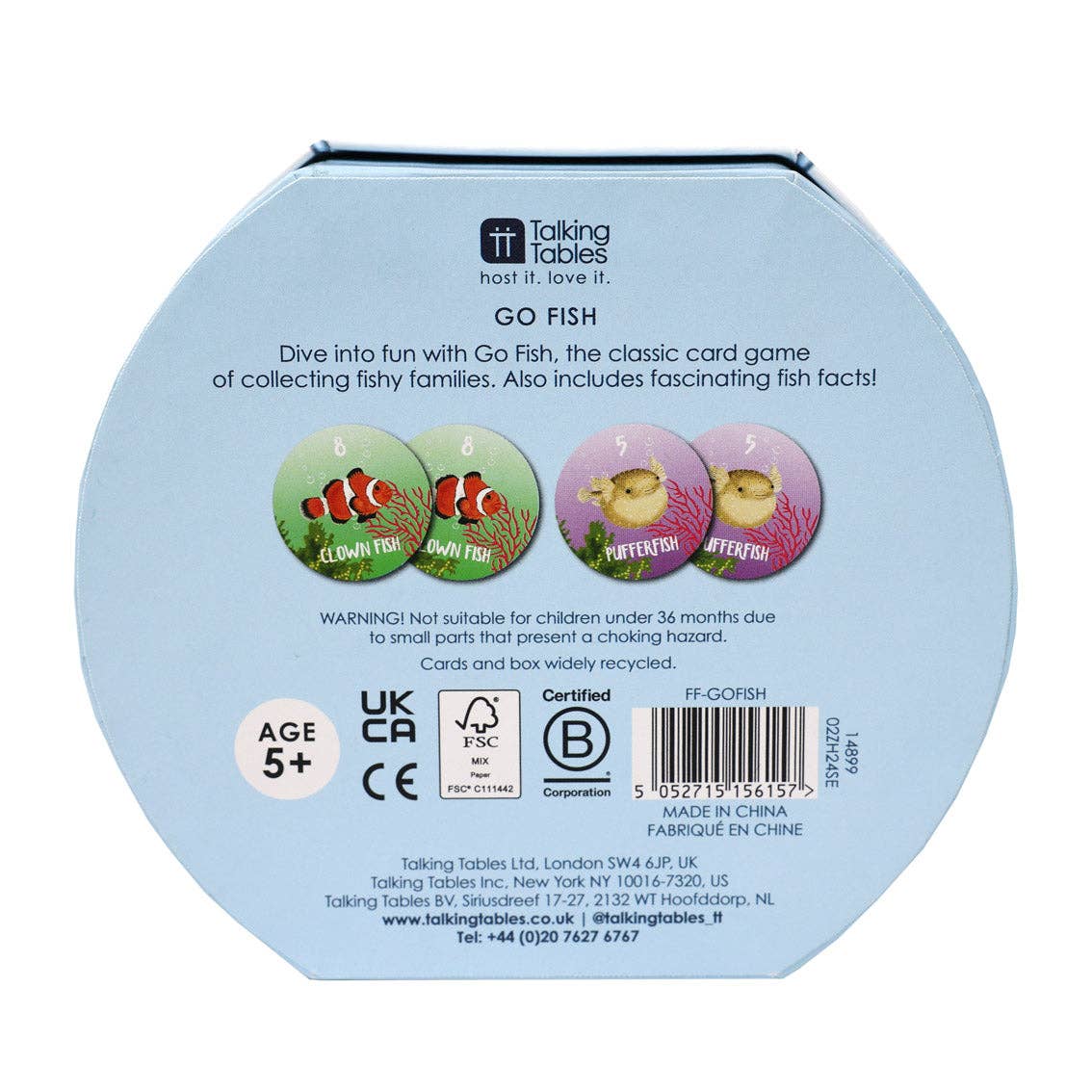 Talking Tables USA - Wholesale Card Game - Go Fish Kids Game | Everyday Games |3