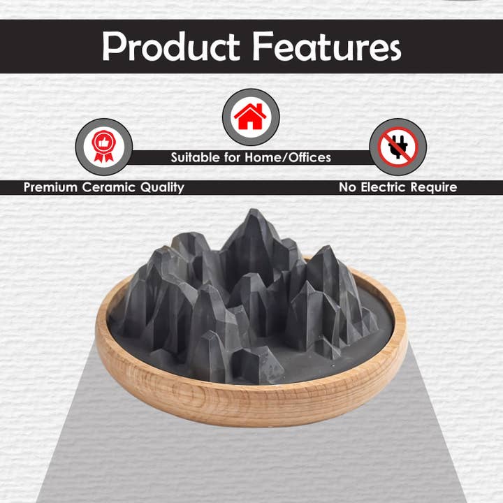 SINT - Wholesale Reed Diffuser - Aroma Diffuser Diatomite Mountain Stone3
