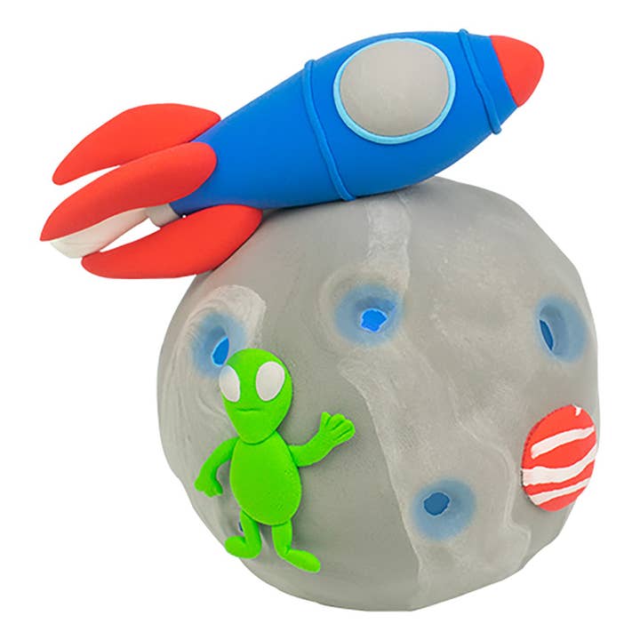 William Valentine Collection - Wholesale DIY craft kit – Child - Make Your Own Dough Light - Rocket1