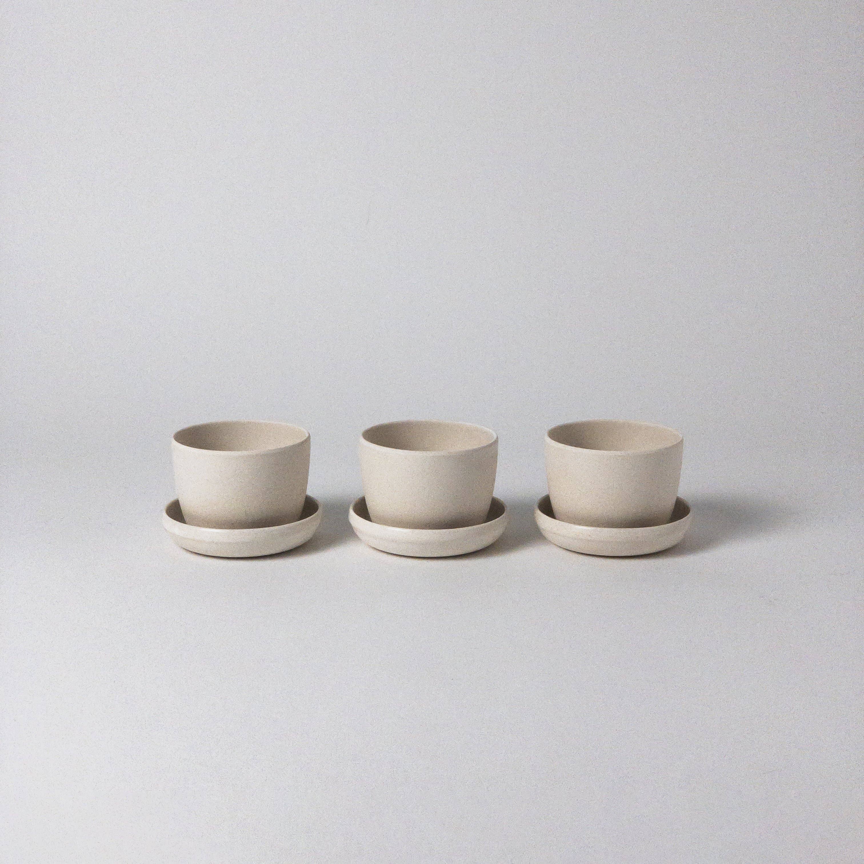 Kanso Designs - Wholesale Plant pot - Three Set | Mini Planters Harmony Set5