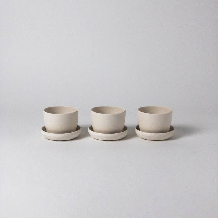 Kanso Designs - Wholesale Plant pot - Three Set | Mini Planters Harmony Set5