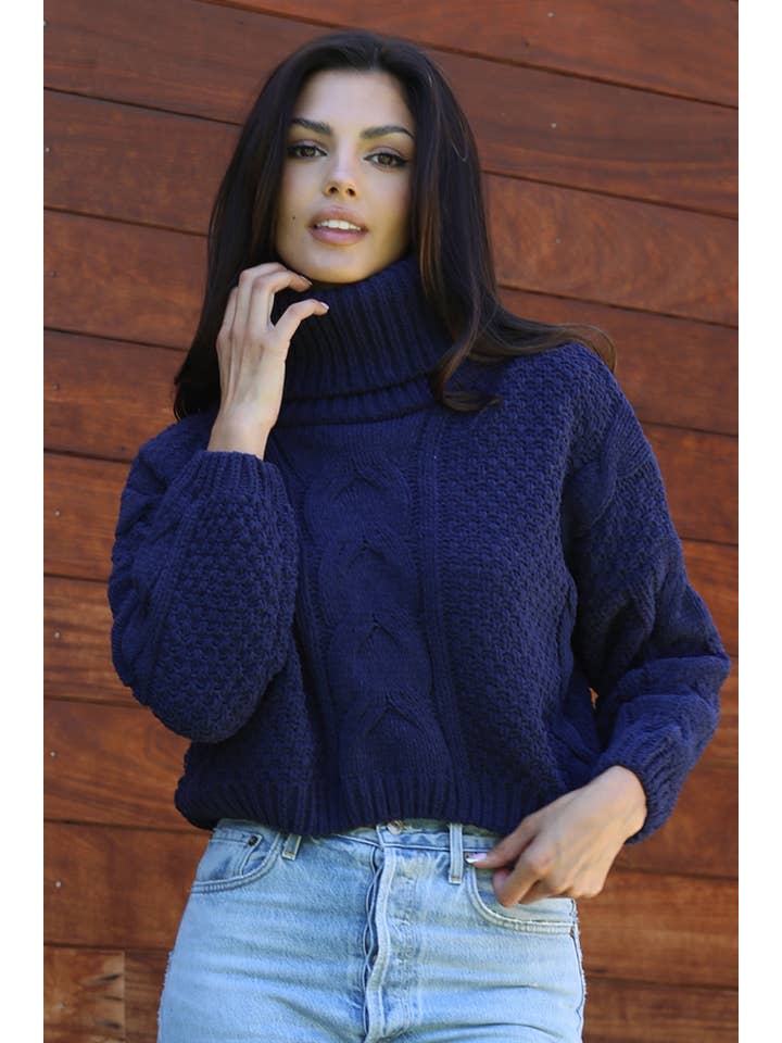ANGIE - Wholesale Knit Sweater - Women's - XHE89-ASIS12