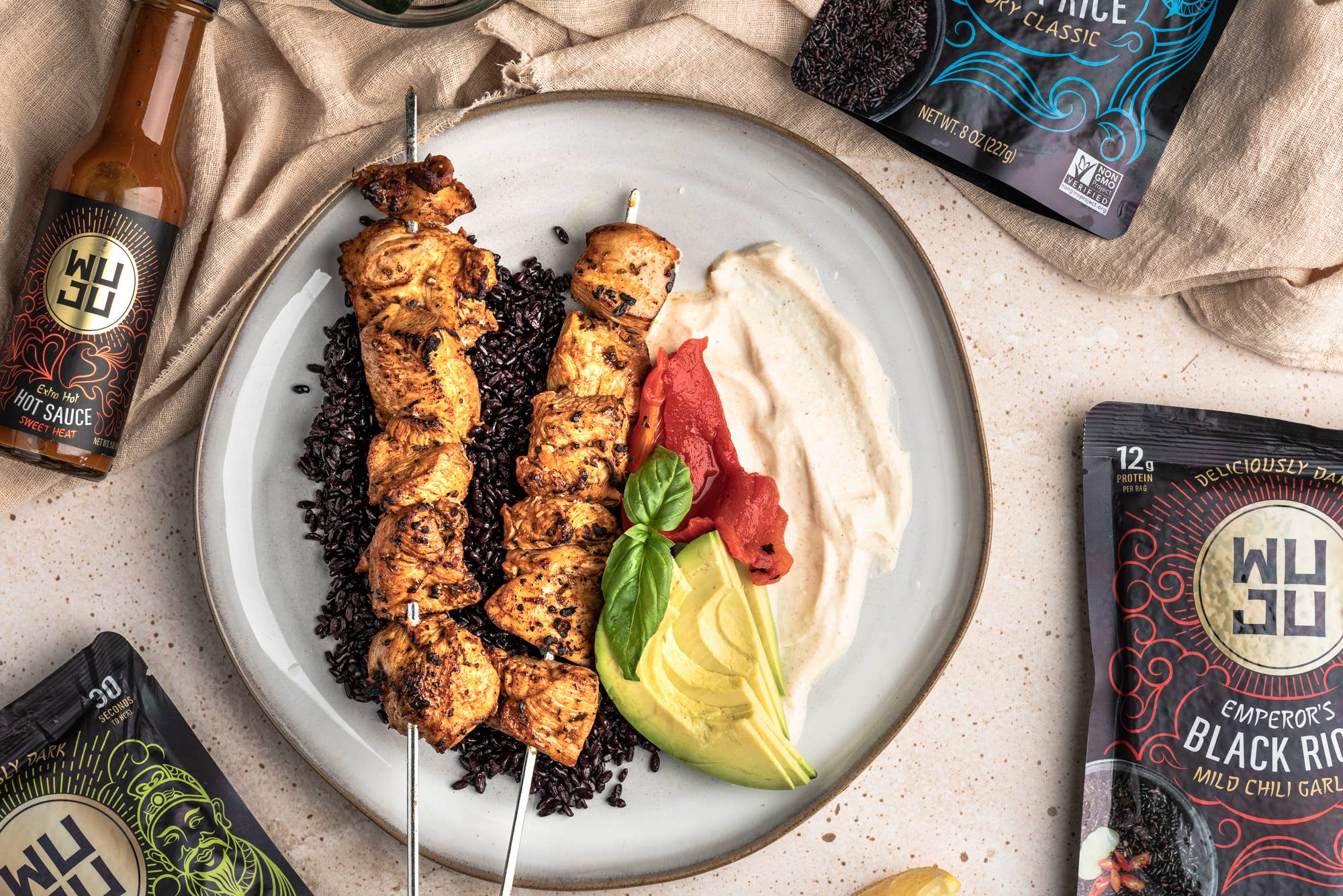 WUJU LLC – Engroshandel Ris – WUJU Sticky Ginger Scallion7