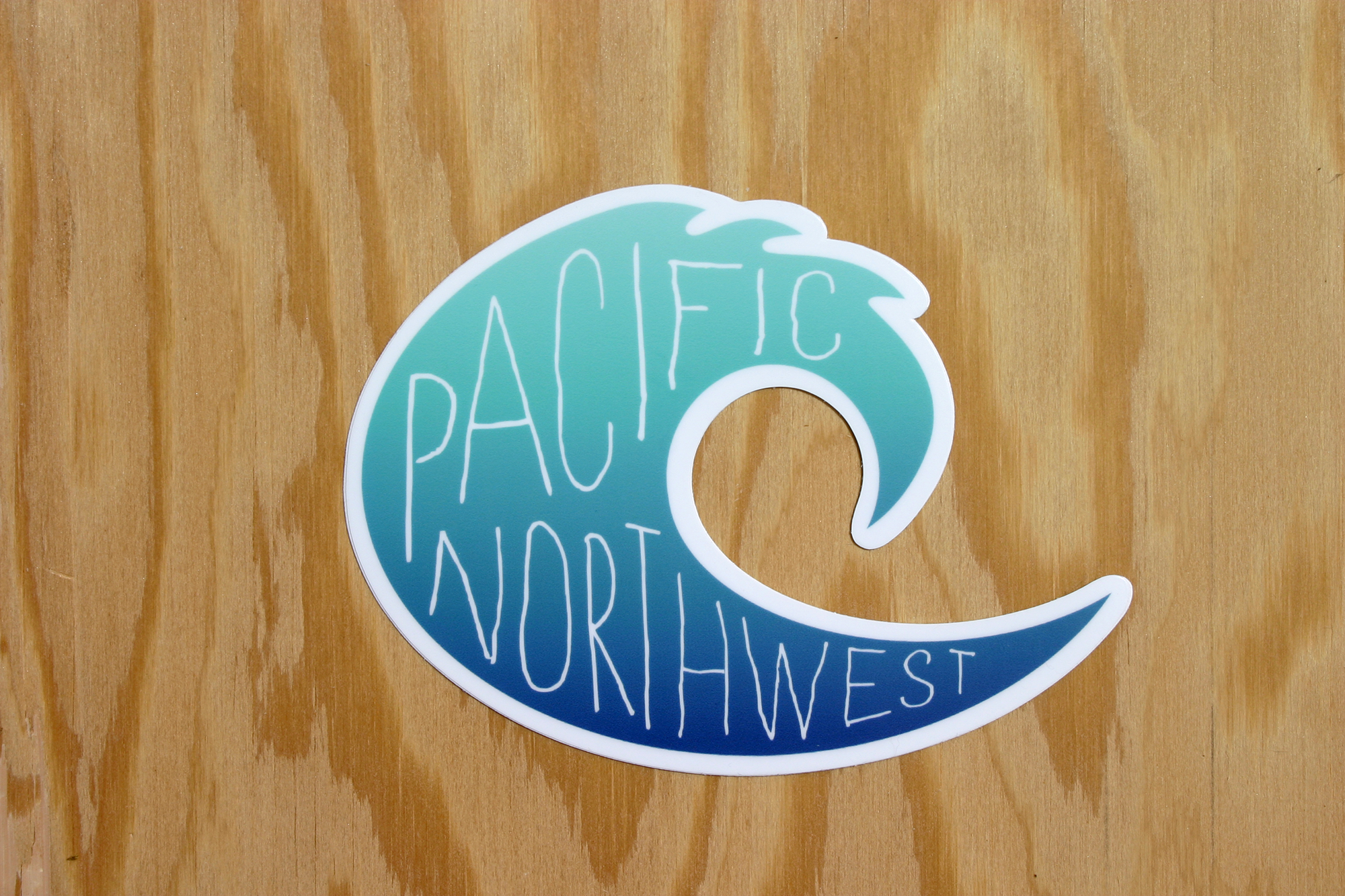 Discovery Stickers - Wholesale Sticker - Pacific Northwest Wave Vinyl Sticker4