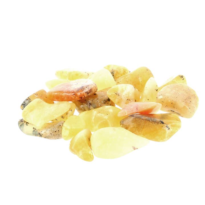 500 g Extra gula dendritiska opalvalsade stenar för wholesale av Artisans de Madagascar