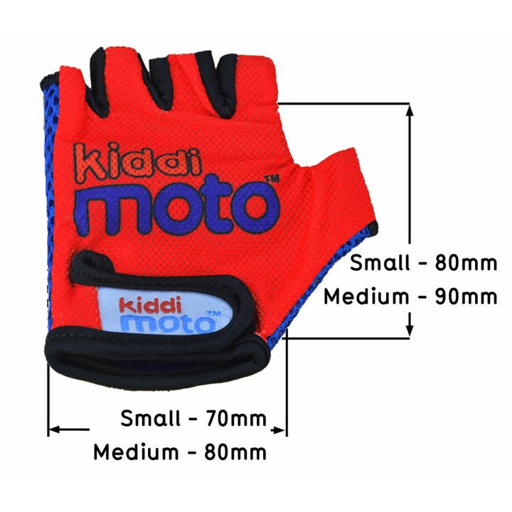 Kiddimoto – wholesale Handskar - Barn – Sluta, titta, röda handskar! Förbättrad kontroll och stil