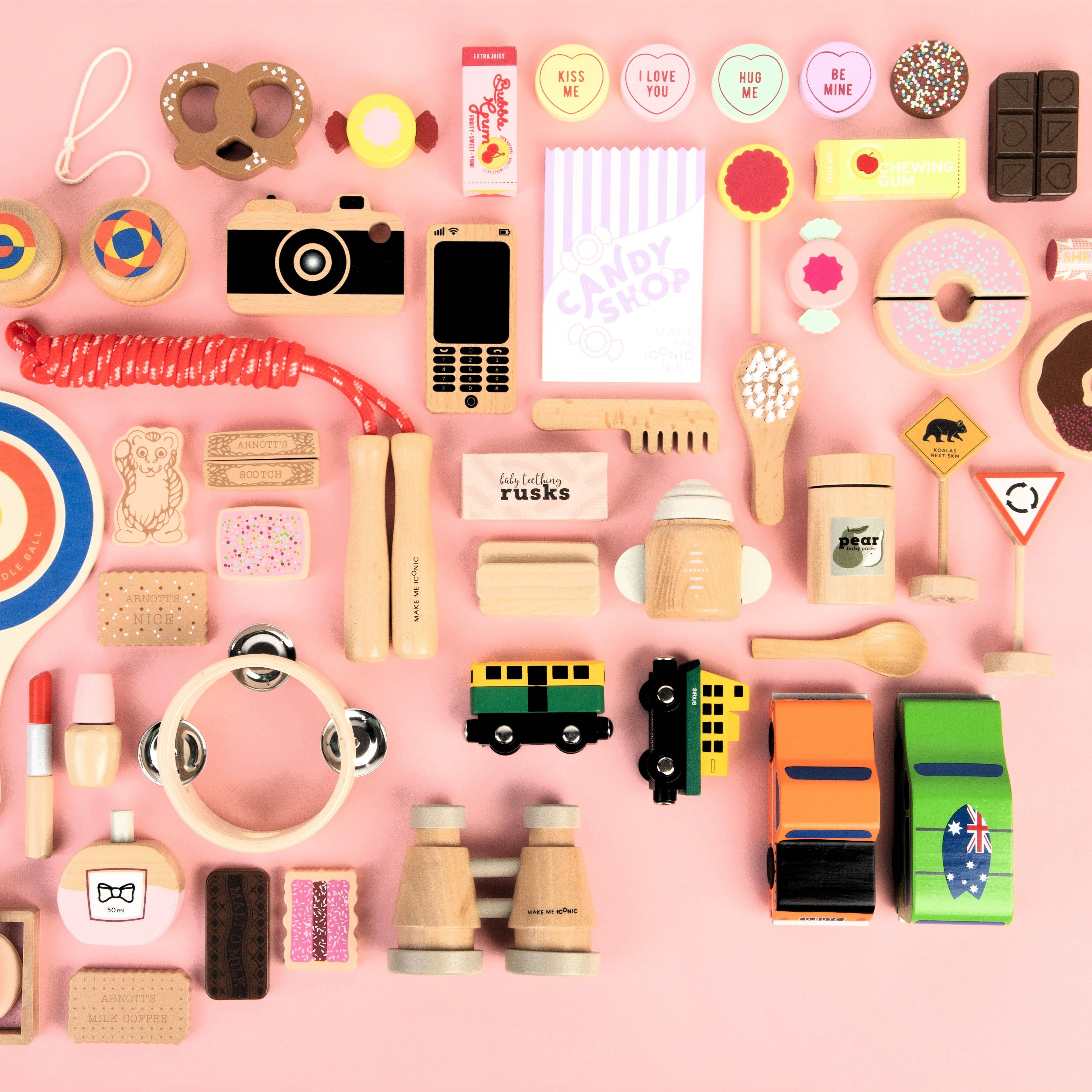 Make Me Iconic - Wholesale Wood Toy - Kids - WOODEN TOY -  LOOSE CHANGE DOLL FEEDING PEAR PUREE8