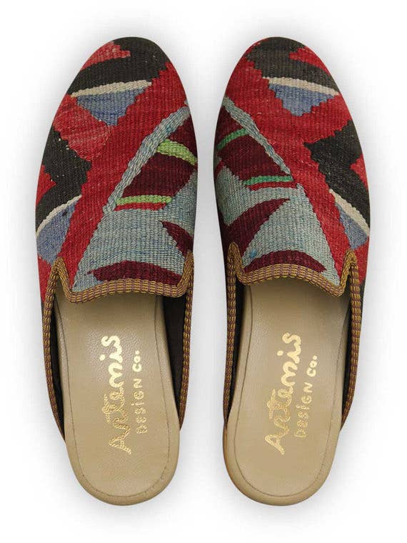 Kelim pantoffels voor heren - maat 11 voor wholesale door Artemis Design Co.