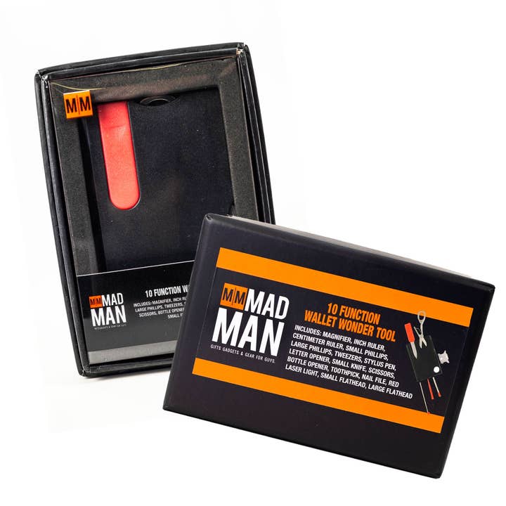 Mad Man - Wholesale Handy Tool - 16 Function Wallet Wonder Tool2