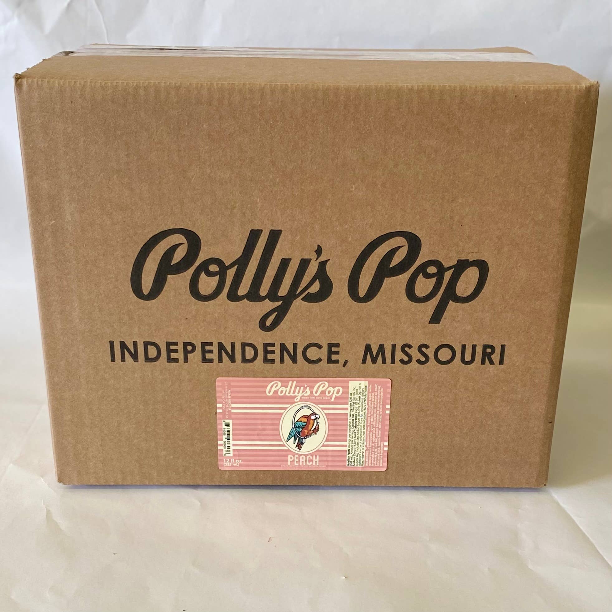 Polly's Pop - Wholesale Soda/Carbonated Drink - Peach2