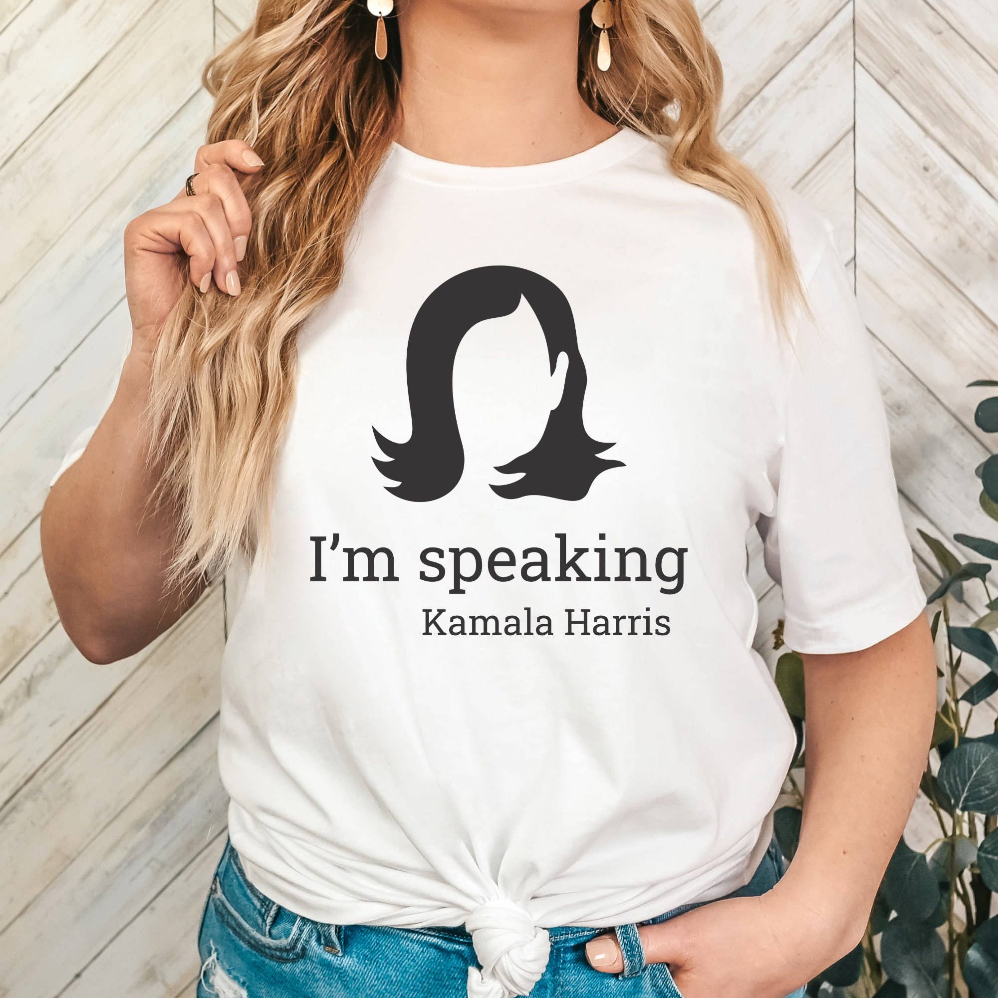 CVH DREAMY LTD - Wholesale Shirt - Unisex - I’m Speaking Shirt, Kamala Harris T-Shirt, Democrats Tee1