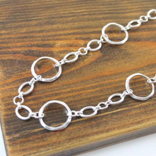 Pretty Persuasions - Wholesale Link & Chain Necklace - N20113 Long Chain Necklace