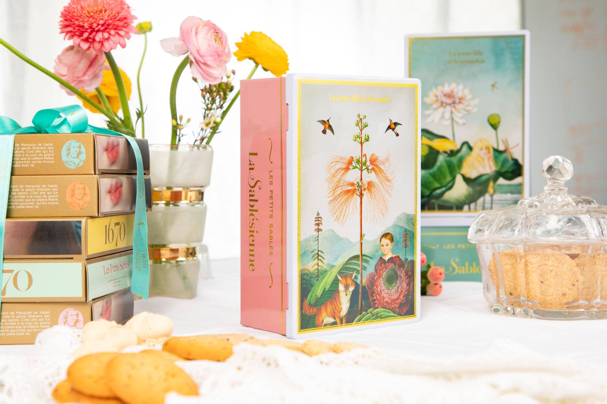 LA SABLESIENNE – wholesale Biscuit – Shortbread cookies - "The Girl and the Fox" 250g1