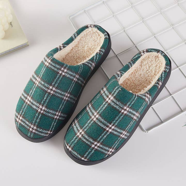3AM BY H&D ACCESSORIES - Wholesale Slippers - Women's - Cozy Plaid Slippers8