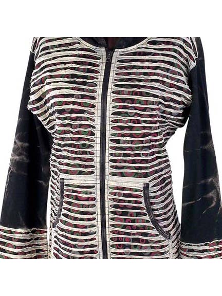 Benjamin International - Vendita all'ingrosso Giacca - Donna - Giacca nera tagliata a rasoio in1