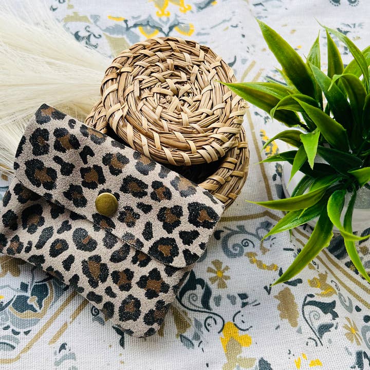 Cherry Paris - Wholesale Wallet - Women's - Small Leather Goods LUCE LEOPARD - 3998C20