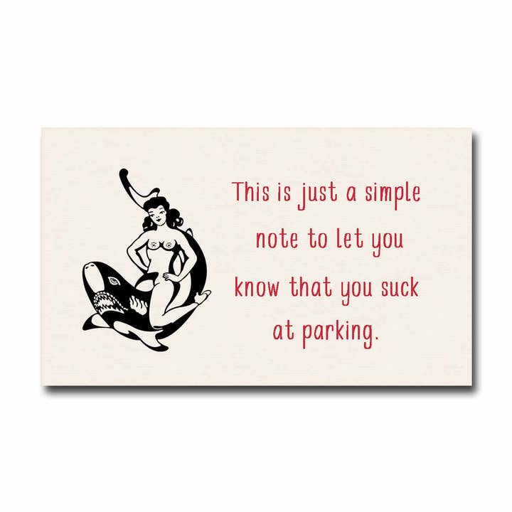 ChicalooKate - Wholesale Stationery/Notecard Set - Parking Tickets Mini Cards6