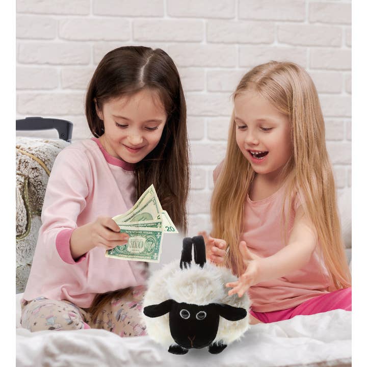 Cota Global - Wholesale Stuffed/Plush Toy - Kids & Baby - Super-Soft Plush Hand Bag - Black Nose Sheep6