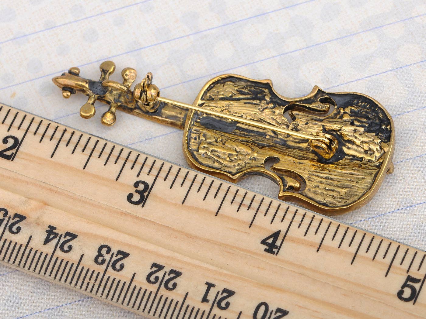 AK Brand - Wholesale Brooch - Violin Brooch Pin Enamel Bow Cello Fiddle Music Instrument12