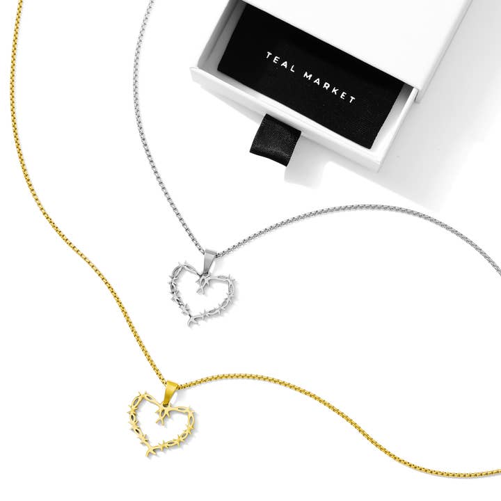 Colar Tough Love por atacado de teal market